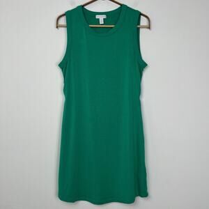 Beyond Yoga Women’s Size Small Out‎ Of Town Dress Sleeveless Green Grass Soft